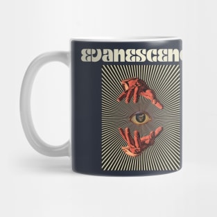 Hand Eyes Evanescence Mug